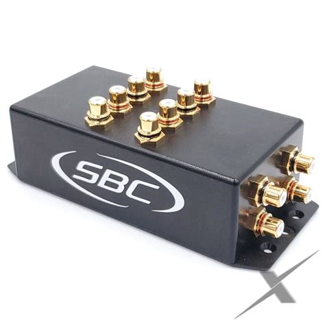 SBC “Cock Box” RCA Distribution Block 2 to 4 Pair 